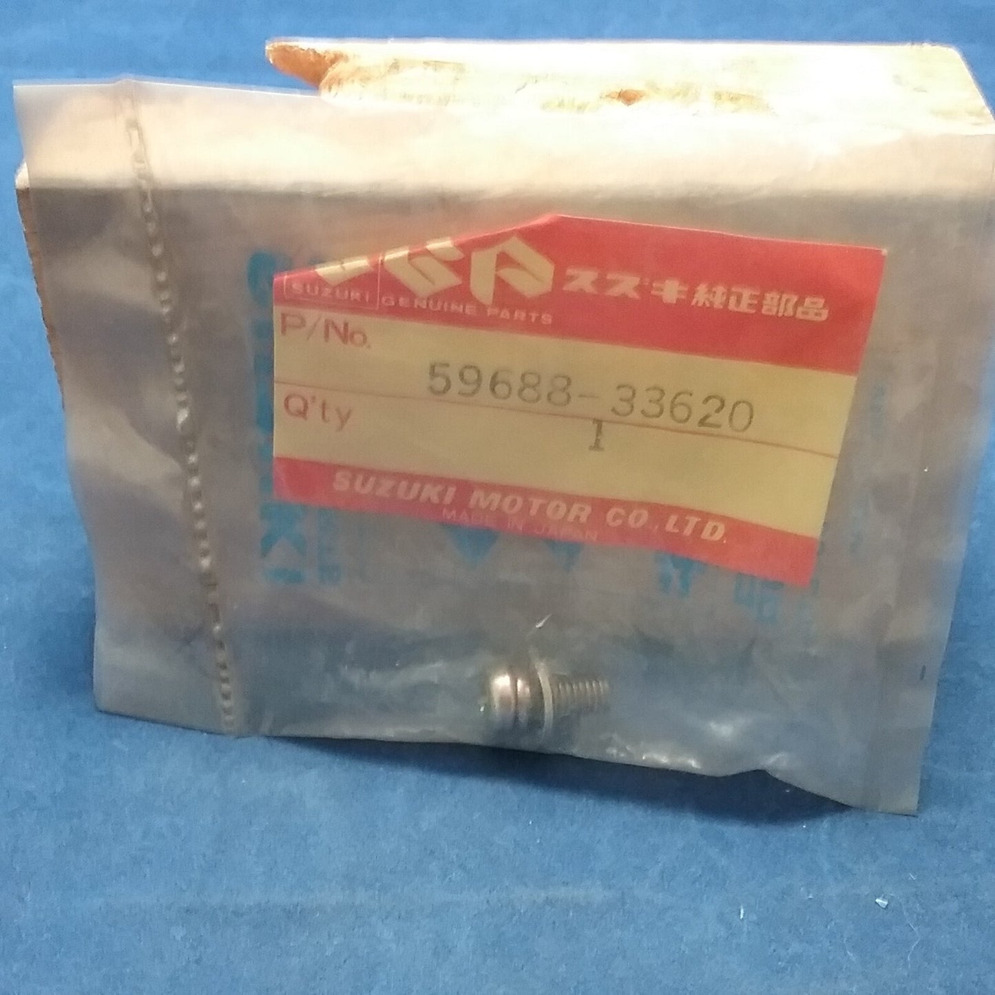 NEW GENUINE SUZUKI 59688-33620 SCREW, MASTER CYLINDER GT185