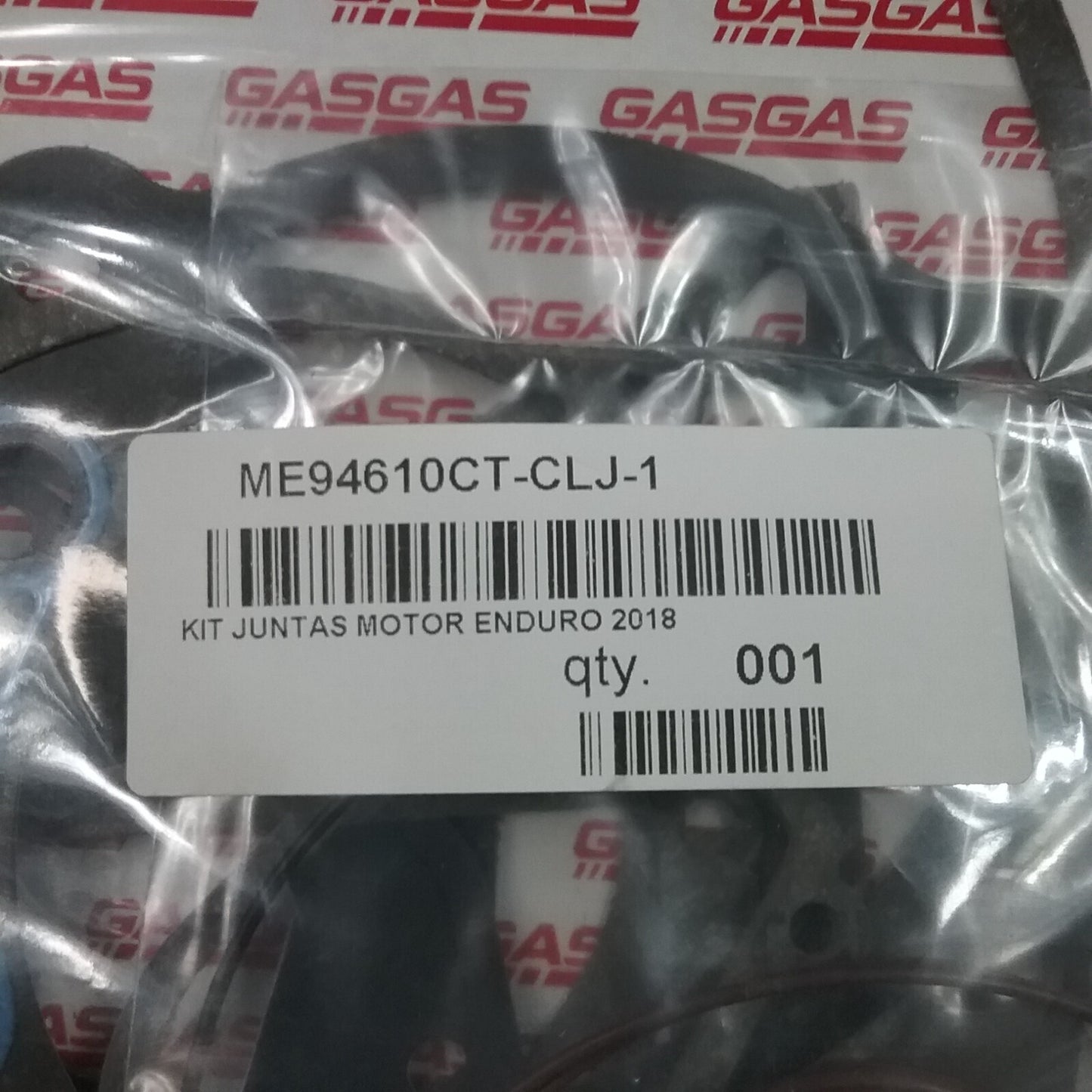 NEW GENUINE GAS GAS ME94610CT-CLJ-1 GAKSET KIT 2018-2020 PARTIAL KIT