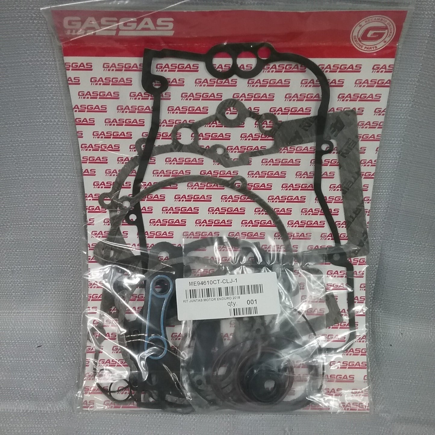 NEW GENUINE GAS GAS ME94610CT-CLJ-1 GAKSET KIT 2018-2020 PARTIAL KIT
