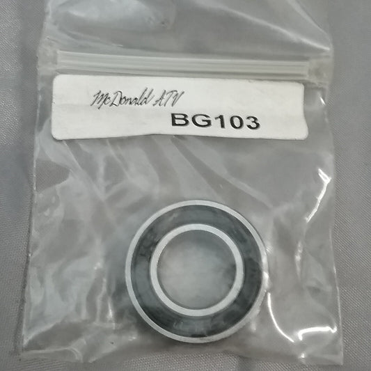 NEW MCDONALD BG103 BEARING, FRONT HUB 60/22 2RS SUZUKI 08113-69017 ALT50