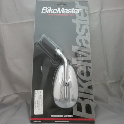 NEW BIKEMASTER 601142 MIRROR CRUIZER 10MM UNIVERSAL CHROME LH/RH
