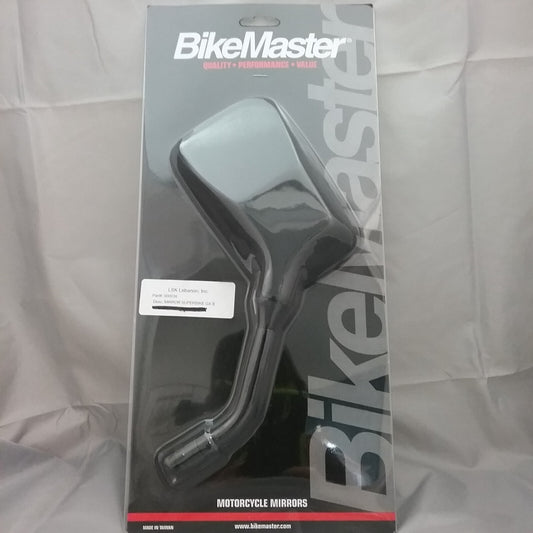 NEW BIKEMASTER 600036 10MM BLACK RH MIRROR SUPERBIKE GX BK RT BM