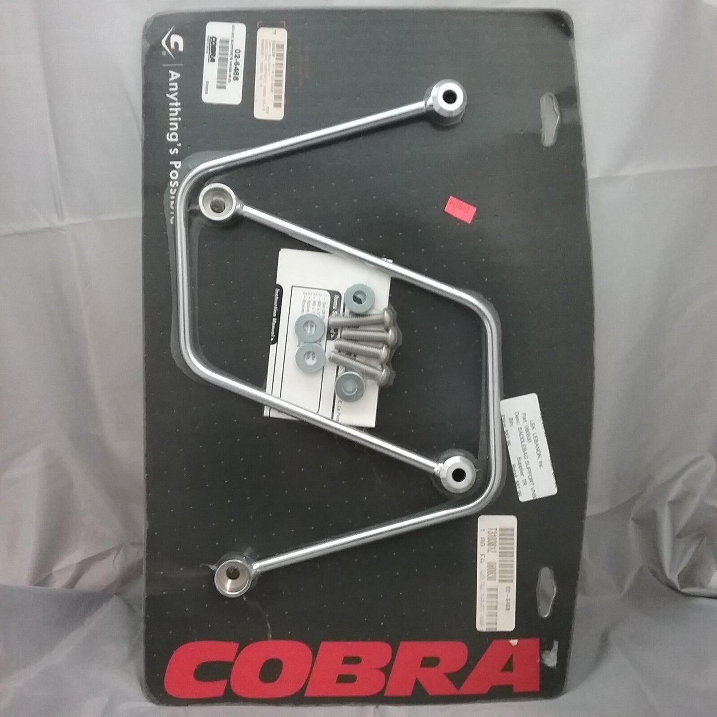 NEW COBRA 02-6468 SADDLE BAG SUPPORT KAWASAKI VULCAN 900 2006-2009