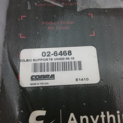 NEW COBRA 02-6468 SADDLE BAG SUPPORT KAWASAKI VULCAN 900 2006-2009
