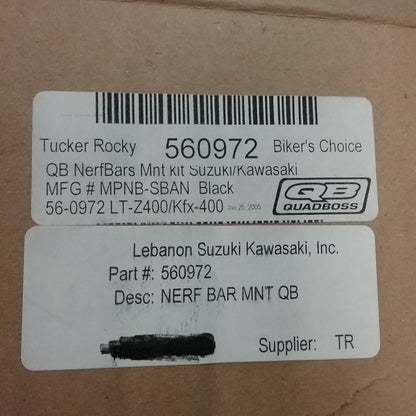 NEW QUADBOSS MPNB-SBAN NERFBARS MOUNT KIT KAWASAKI SUZUKI ARCTIC CAT