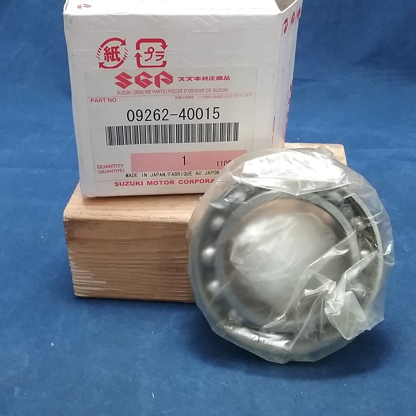 NEW GENUINE SUZUKI 09262-40015 BEARING, REAR AXLE