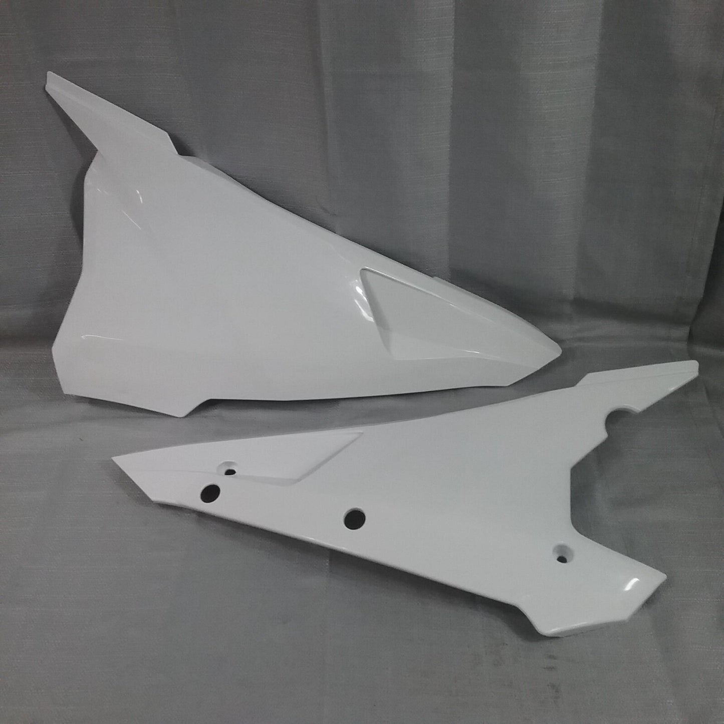 NEW GENUINE GAS GAS BE93000CT-CLJ-1 SIDE PANELS NUMBER BOARD SET WHITE