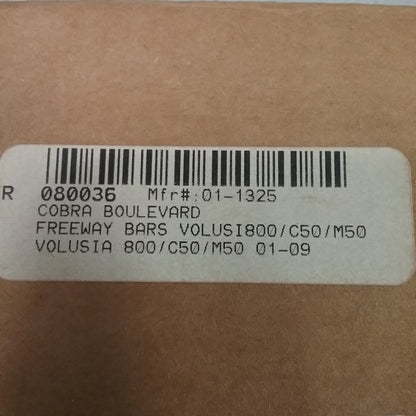 NEW COBRA 01-1325 FREEWAY BARS HIGHWAY BARS SUZUKI VOLUSIA 2001-2002