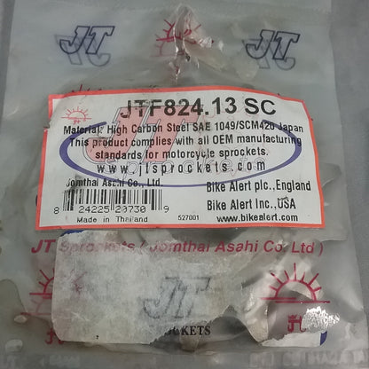 NEW JT SPROCKETS JTF824.13SC Lightweight Self-Cleaning FRONT SPROCKET 13T
