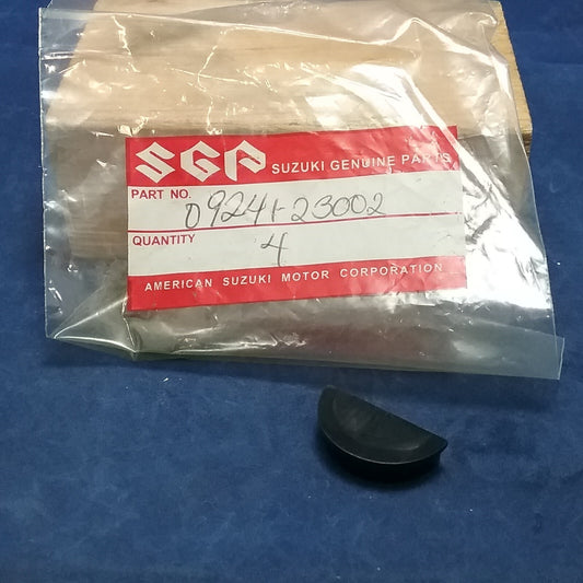 NEW GENUINE SUZUKI 09241-23002 PLUG, SIDE, CYLINDER HEAD HALF MOON
