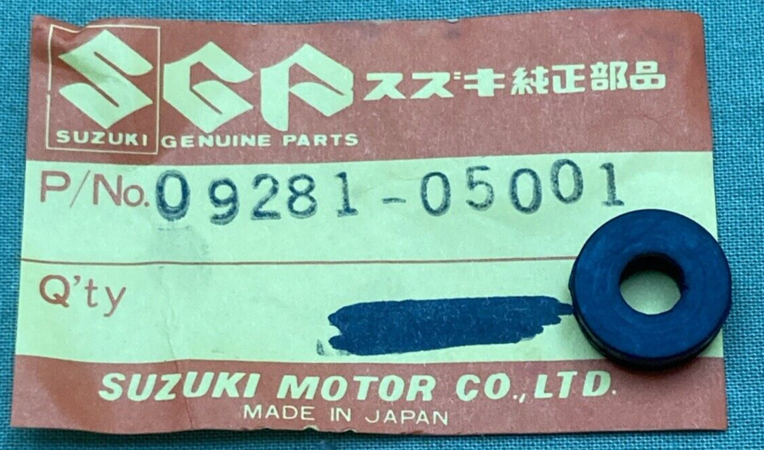 QTY3 NEW SUZUKI 09281-05001 DUST SEAL, RELEASE SCREW TS125