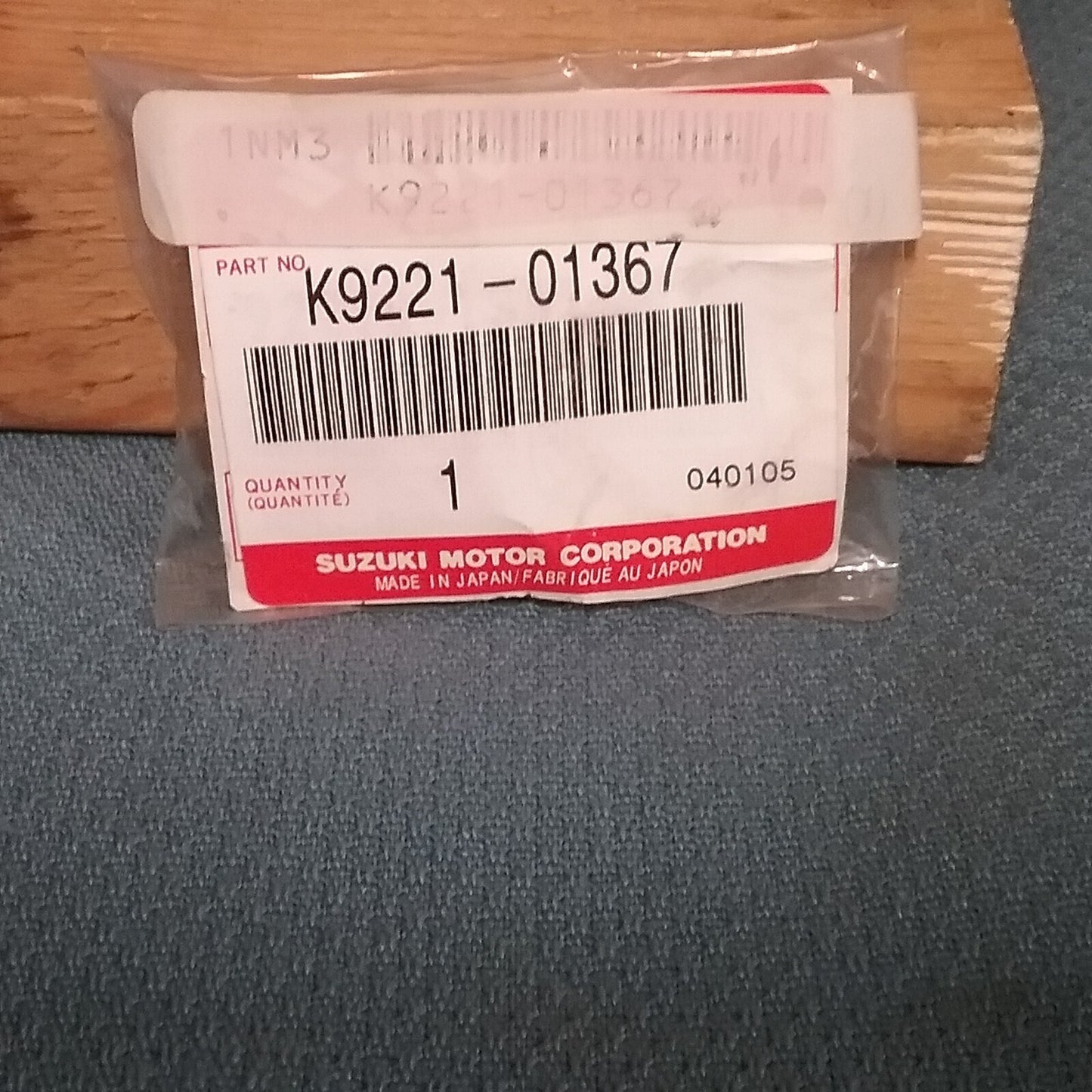 NEW GENUINE SUZUKI K9221-01367 NUT, 18MM