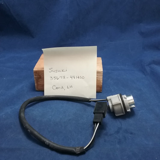 NEW REPLACES SUZUKI 35678-48H00 CORD, LH TURN SIGNAL GW250