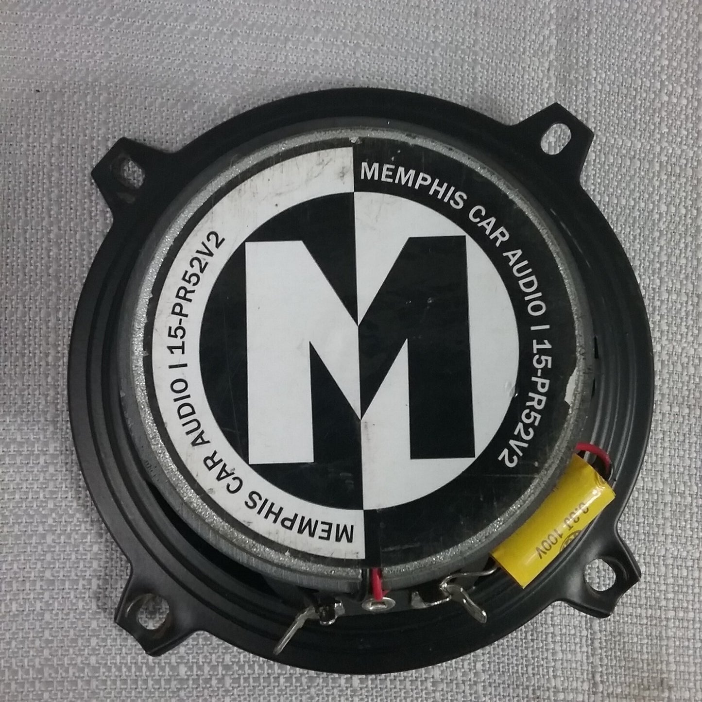 MEMPHIS 15-PR52V2 SPEAKER 5 1/4 INCH 2 WAY CAR SPEAKERS 2 1/4 DEPTH TOP MOUNTED