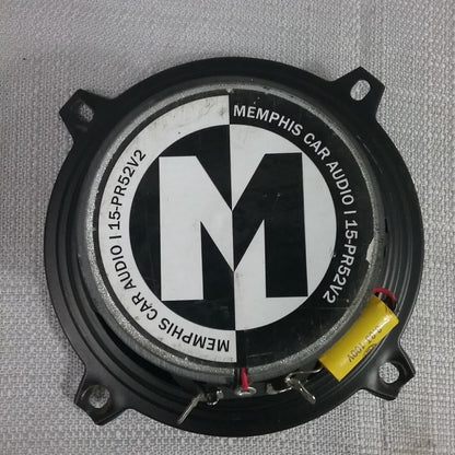 MEMPHIS 15-PR52V2 SPEAKER 5 1/4 INCH 2 WAY CAR SPEAKERS 2 1/4 DEPTH TOP MOUNTED