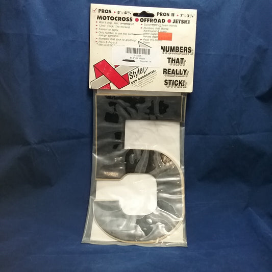 NEW CREATIVE PERSPECTIVES 8" BLACK NO. 5, PACK OF 2