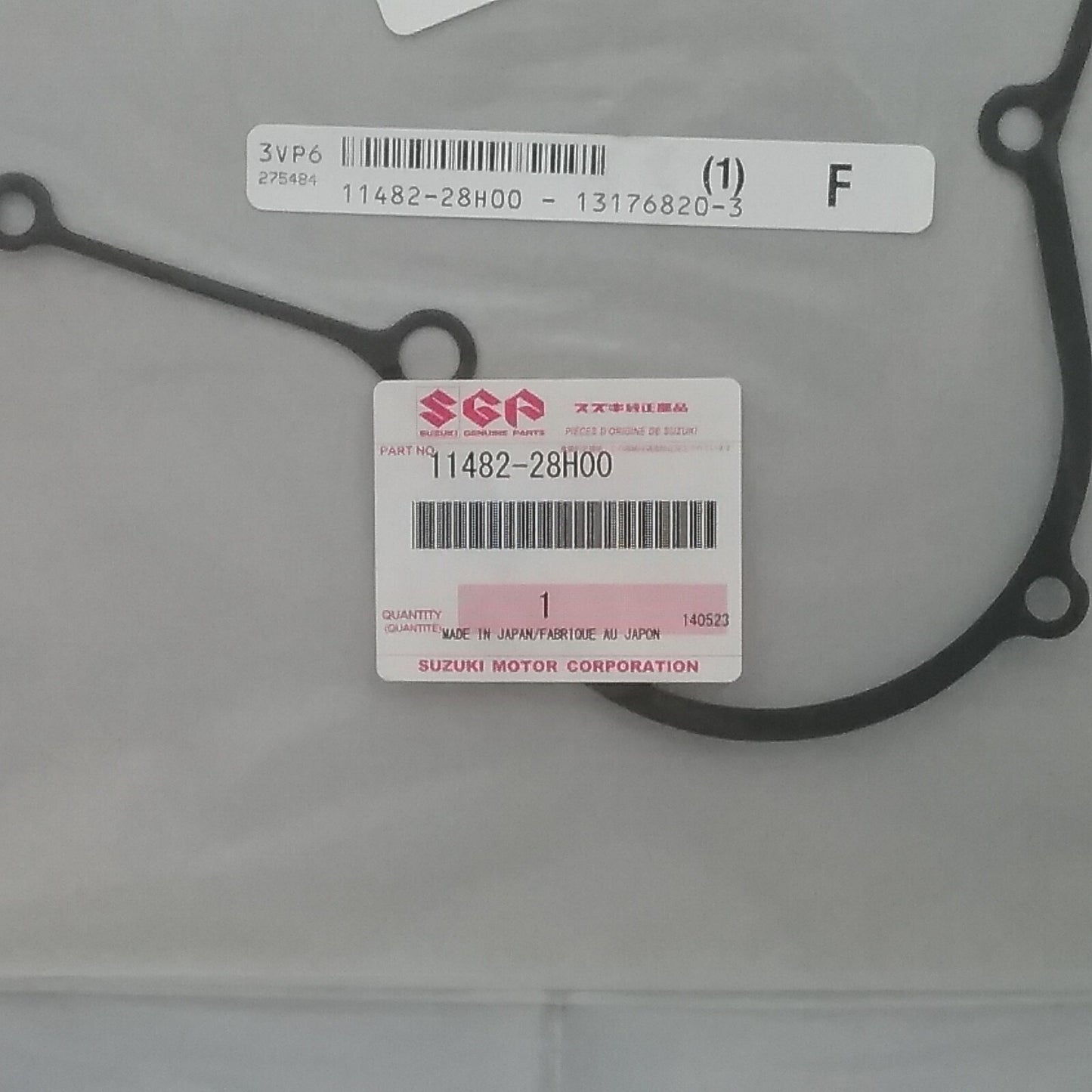 NEW GENUINE SUZUKI 11482-28H00 GASKET, CLUTCH COVER RM-Z450