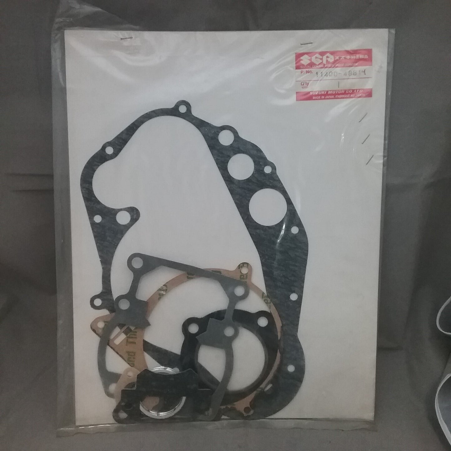 NEW GENUINE SUZUKI 11400-48814 GASKET SET REPLACES 11400-48811