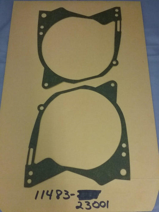 QTY2 NEW SUZUKI 11483-23001 GASKET, MAGNETO COVER RV90