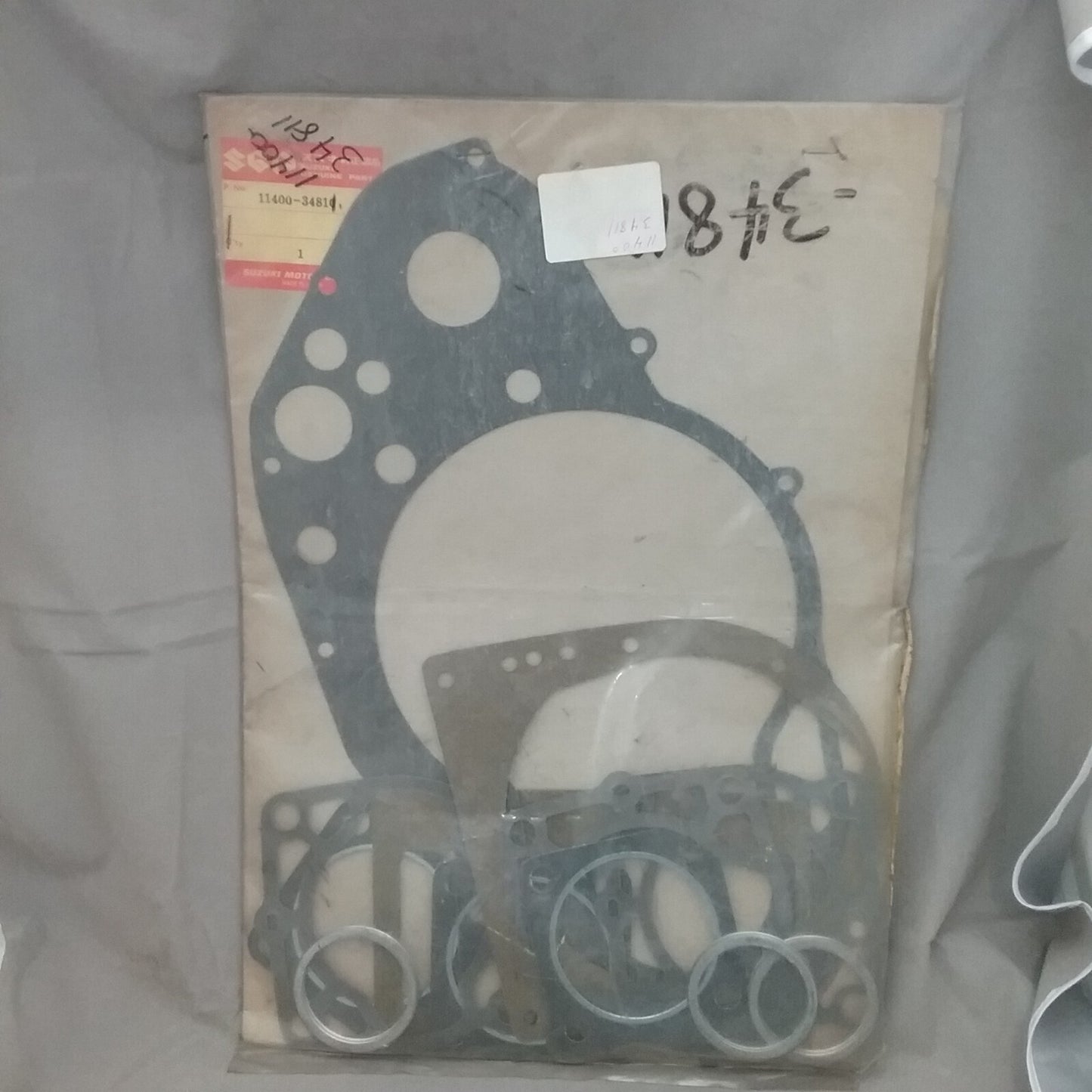 NEW SUZUKI 11400-34810 GASKET SET PARTIAL
