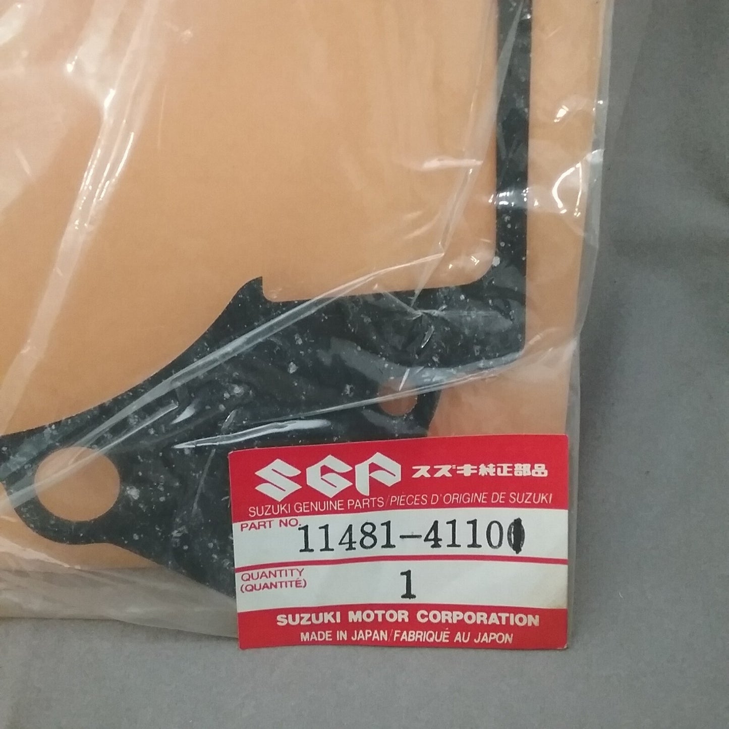 QTY2 NEW SUZUKI 11481-41101 CRANK CASE GASKET 1976-1979