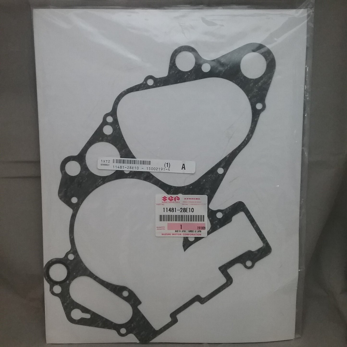NEW GENUINE SUZUKI 11481-28E10 CRANK CASE GASKET 1994-1995