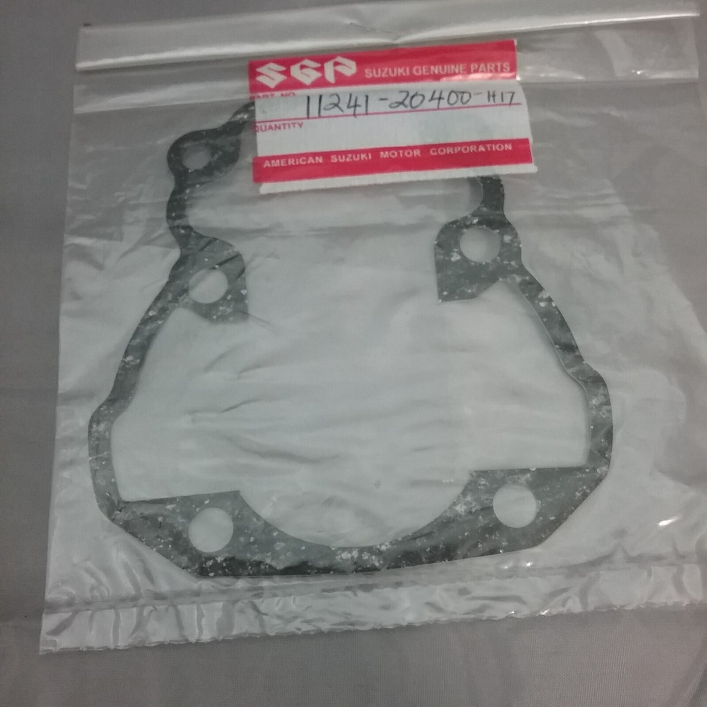 NEW GENUINE SUZUKI 11241-20400-H17 GASKET, CYLINDER RM80 1982