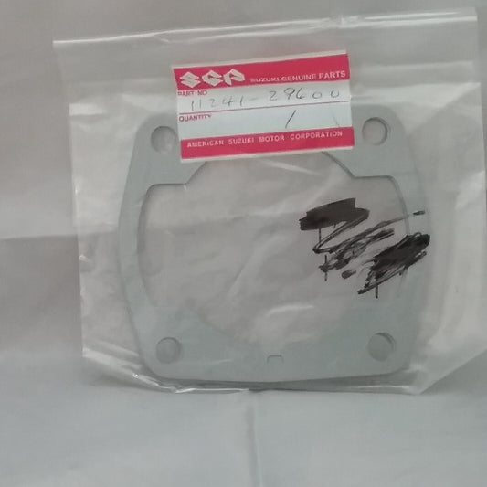 QTY2 NEW GENUINE SUZUKI 11241-29600 GASKET, CYLINDER TS185 1973-1976