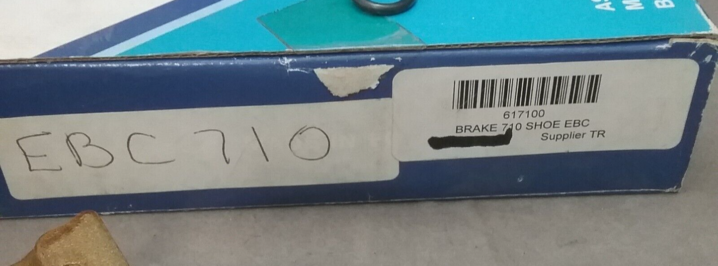 NEW EBC 710 BRAKE SHOES SUZUKI KAWASAKI 617100