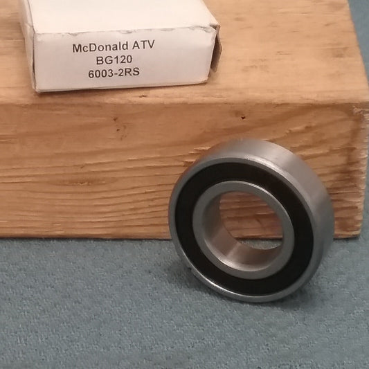 NEW MCDONALD ATV 6003 2RS SEALED BEARING BG120