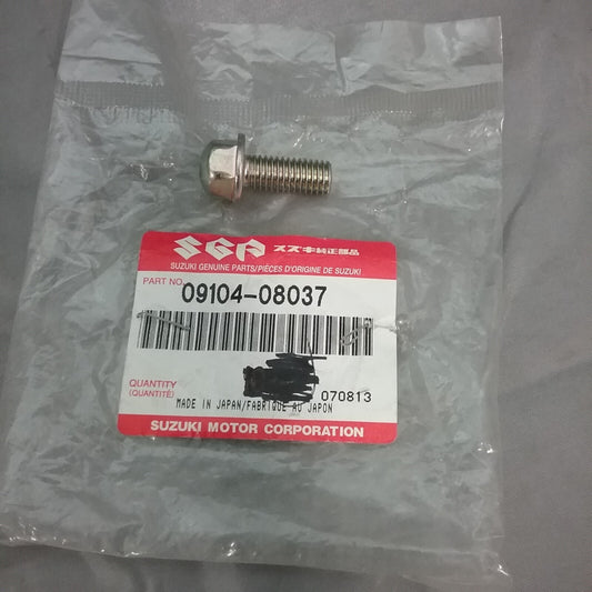 NEW GENUINE SUZUKI 09104-08037 FRAME BOLT, LOWER RM-Z450