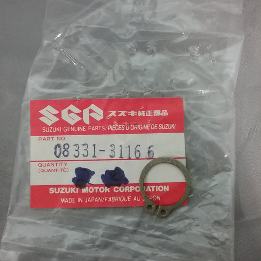 NEW GENUINE SUZUKI 08331-31166 KICK STARTER CIR. CLIP RM80