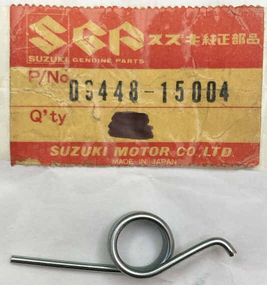 QTY 2 NEW GENUINE SUZUKI 09448-15004 STAND - FOOTREST SPRING, LH RM125