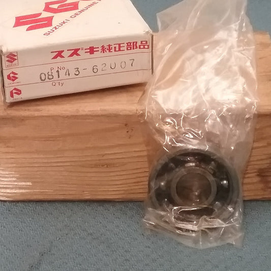 NEW GENUINE SUZUKI 08143-62007 BEARING, LH 1980-1982