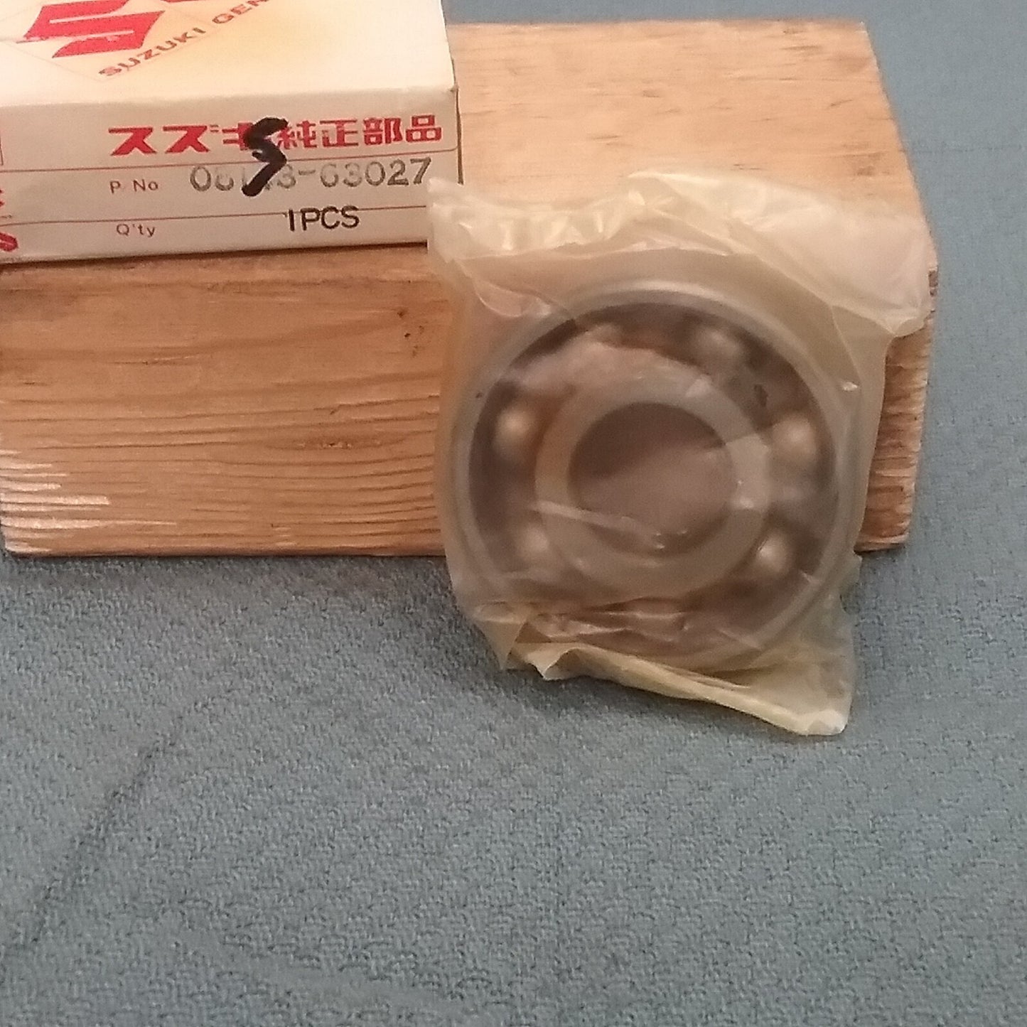 NEW GENUINE SUZUKI 08153-63027 BEARING, WHEEL RH 1978-2017