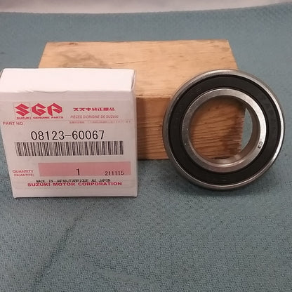 NEW GENUINE SUZUKI 08123-60067 BEARING, FRONT HUB 1987-2021