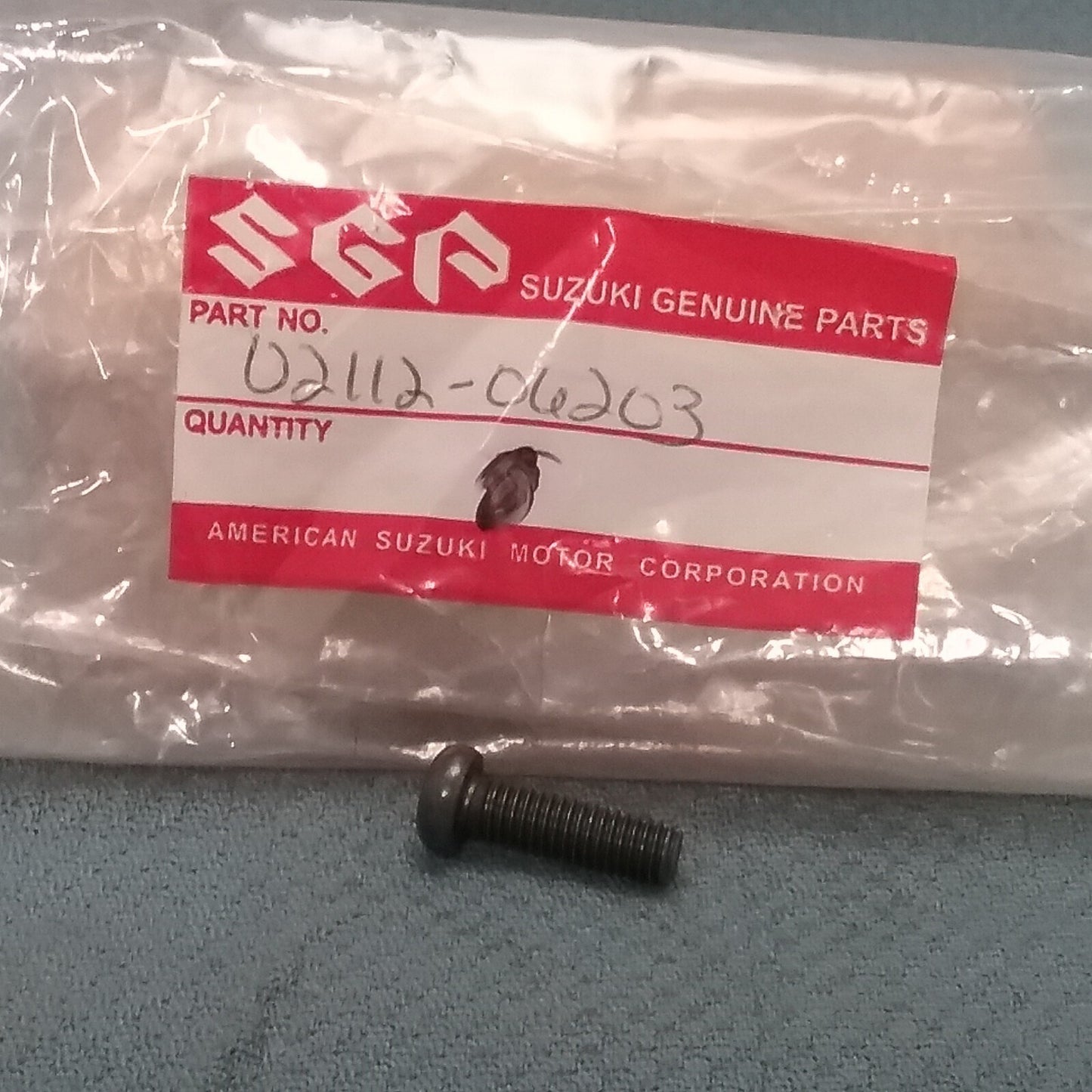 NEW SUZUKI 02112-06203 SCREW, MAGNETO 1975-2019