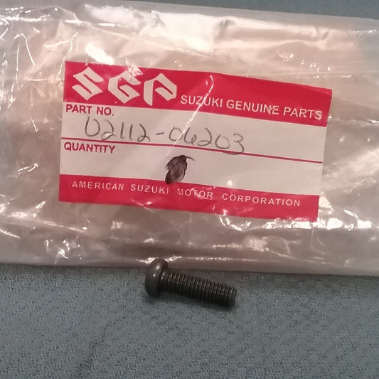 NEW SUZUKI 02112-06203 SCREW, MAGNETO 1975-2019
