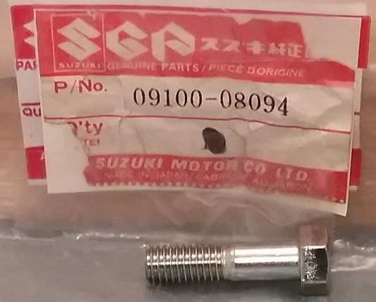NEW GENUINE SUZUKI 09100-08094 BOLT (8X30) FRONT WHEEL 1973-1996