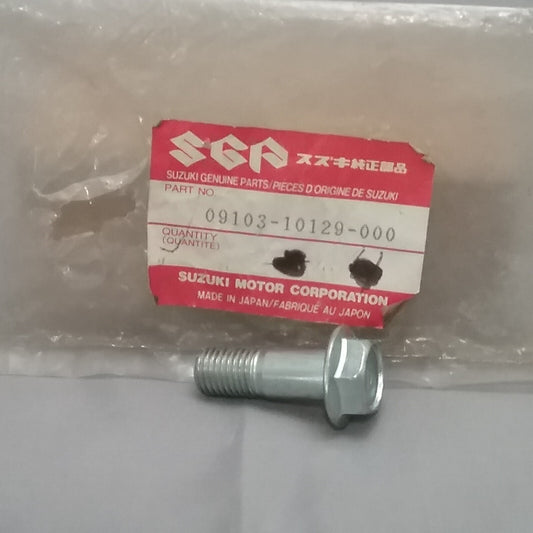 NEW GENUINE SUZUKI 09103-10129 BOLT, REAR WHEEL 1985-1993