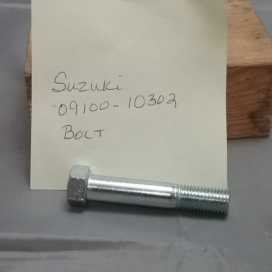 NEW REPLACES SUZUKI 09100-10302 BOLT, FRONT FORK