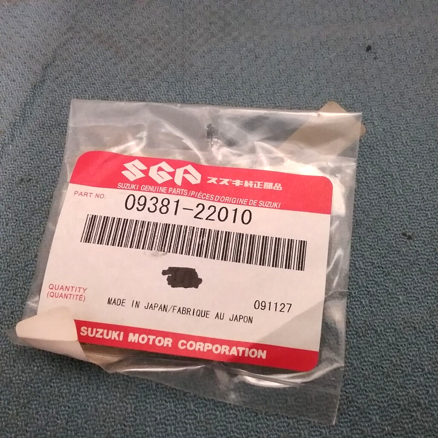 NEW GENIUNE SUZUKI 09381-22010 PISTON PIN CIRCLIP