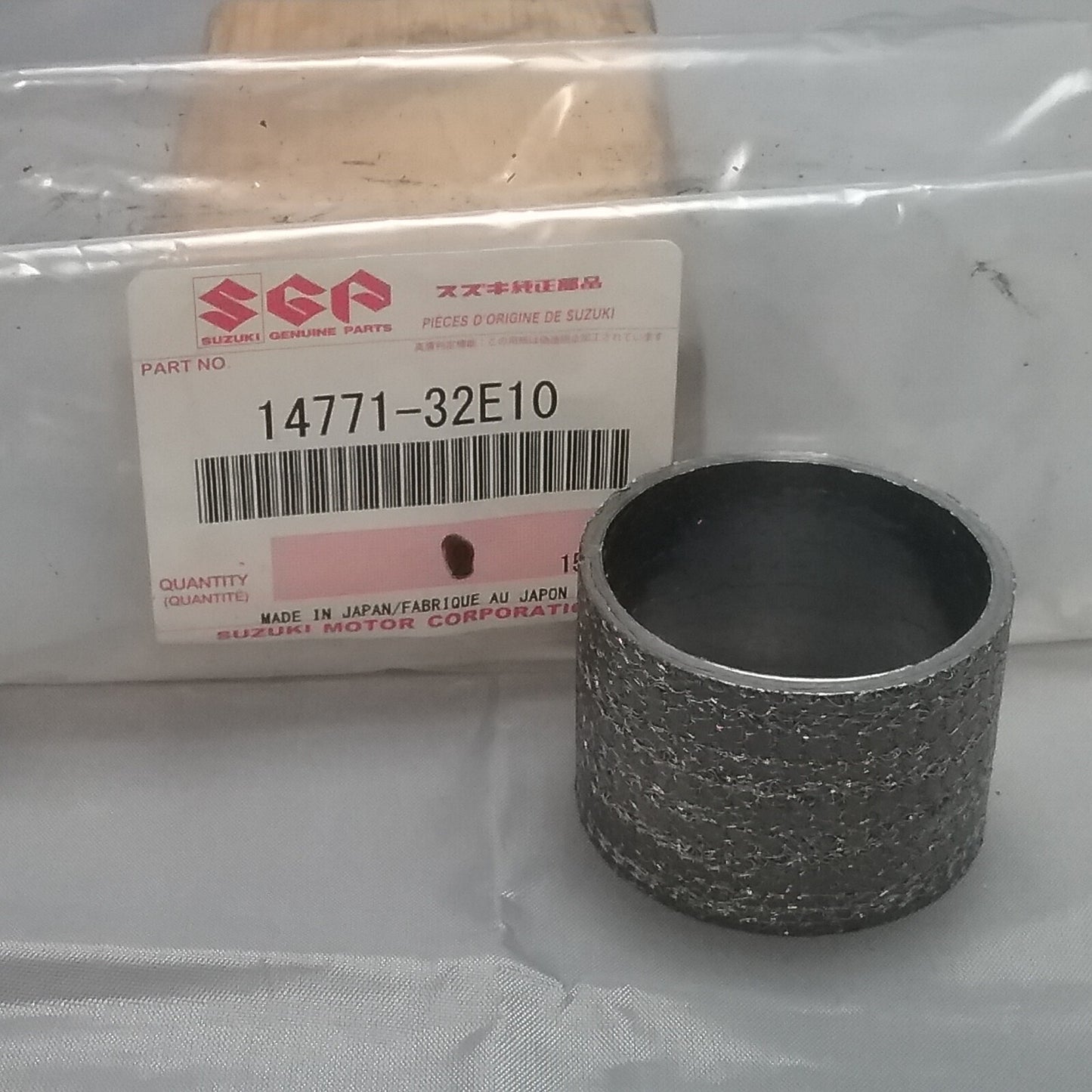 NEW GENUINE SUZUKI 14771-32E10 CONNECTOR EXHAUST 2012-2020