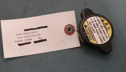 NEW SSR A00013-06-00 RADIATOR CAP SSRM8