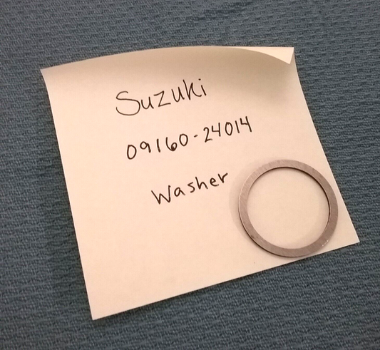 NEW REPLACES SUZUKI 09160-24014 THRUST WASHER CRANKSHAFT 1979-1981