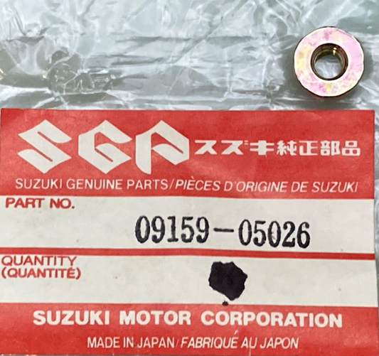 QTY 4 NEW GENUINE SUZUKI 09159-05026 NUT, FRONT FENDER 1987-2014