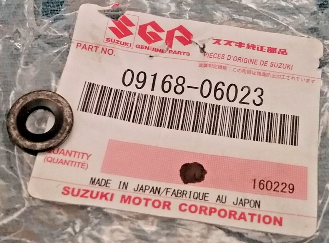 NEW GENUINE SUZUKI 09168-06023 FUEL TANK GASKET 1971-2021