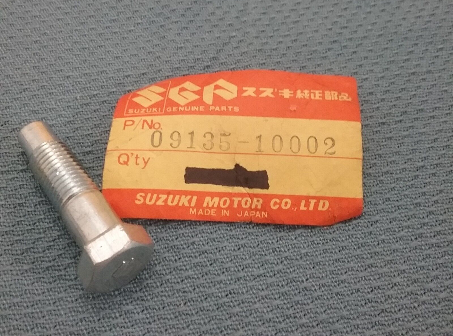 NEW GENIUNE SUZUKI 09135-10002 KICK STARTER BOLT 1968-1977