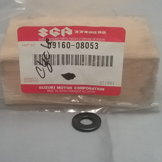NEW GENUINE SUZUKI 09160-08053 WASHER 8.5X19X2.3 CYLINDER HEAD 1977-2021