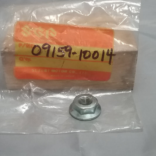 NEW SUZUKI 09159-10014 NUT, MUFFLER 1972-1995